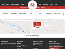 Tablet Screenshot of holleychurch.org